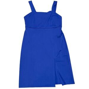 Maurices 24/7 Date Night Mini Dress Blue Tank Sweat‎ heart coquette Size XL NWT